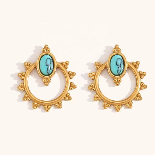 Opal Earrings