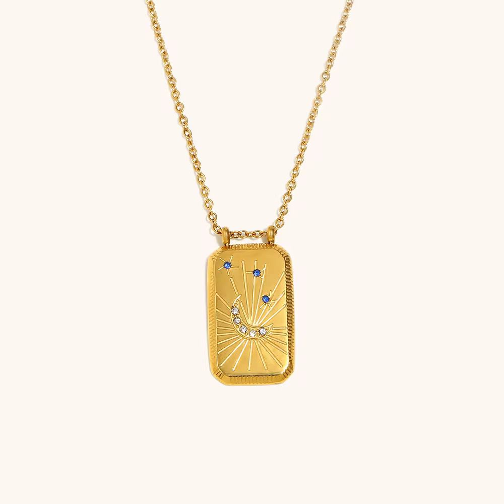 Enamel Tarot Necklace