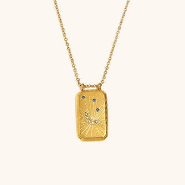 Enamel Tarot Necklace