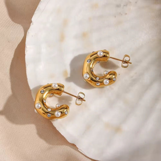 Pearl Zarcon Earrings